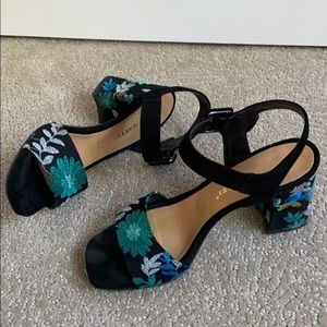 Anthropologie Women’s Embroidered Sandals Shoes 🌸